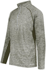 Holloway Electrify 1/2 Zip Pullover Powered by Coolcore® 222574 OLIVE HEATHER S
