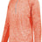 Holloway Electrify 1/2 Zip Pullover Powered by Coolcore® 222574 ORANGE HEATHER S
