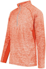 Holloway Electrify 1/2 Zip Pullover Powered by Coolcore® 222574 ORANGE HEATHER S