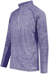 Holloway Electrify 1/2 Zip Pullover Powered by Coolcore® 222574 PURPLE HEATHER S