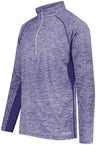 Holloway Electrify 1/2 Zip Pullover Powered by Coolcore® 222574 PURPLE HEATHER S