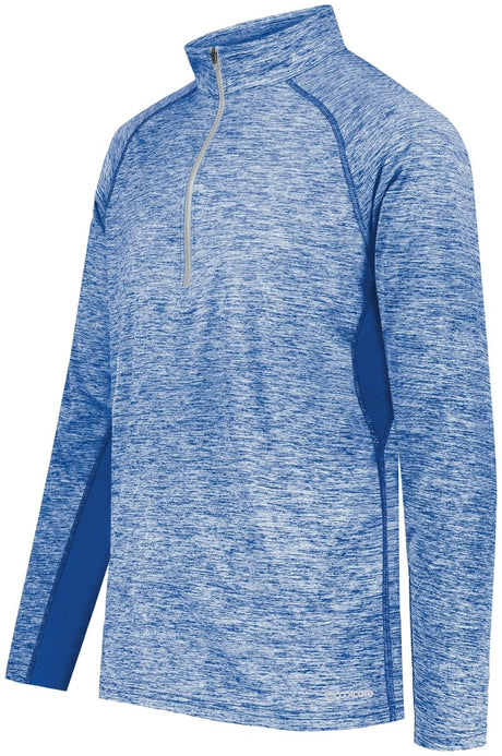 Holloway Electrify 1/2 Zip Pullover Powered by Coolcore® 222574 ROYAL HEATHER S