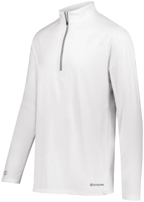 Holloway Electrify 1/2 Zip Pullover Powered by Coolcore® 222574 WHITE S