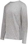 Holloway Electrify Long Sleeve Tee Powered by Coolcore® 222570 ATHLETIC GREY HEATHER S
