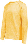 Holloway Electrify Long Sleeve Tee Powered by Coolcore® 222570 GOLD HEATHER S