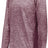 Holloway Electrify Long Sleeve Tee Powered by Coolcore® 222570 MAROON HEATHER S