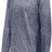 Holloway Electrify Long Sleeve Tee Powered by Coolcore® 222570 NAVY HEATHER S