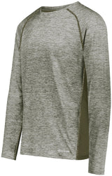 Holloway Electrify Long Sleeve Tee Powered by Coolcore® 222570 OLIVE HEATHER S