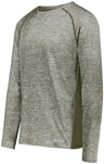 Holloway Electrify Long Sleeve Tee Powered by Coolcore® 222570 OLIVE HEATHER S