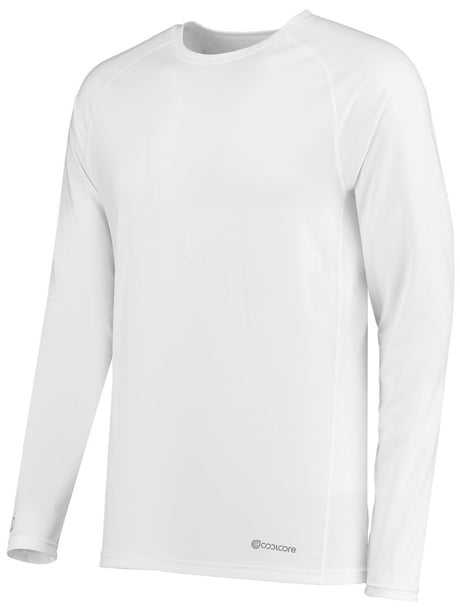 Holloway Electrify Long Sleeve Tee Powered by Coolcore® 222570 WHITE S
