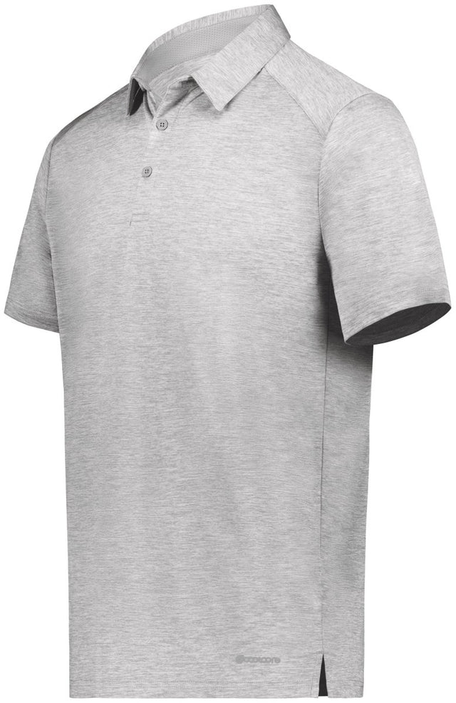Holloway Electrify Polo Powered by Coolcore® 222572 ATHLETIC GREY HEATHER S
