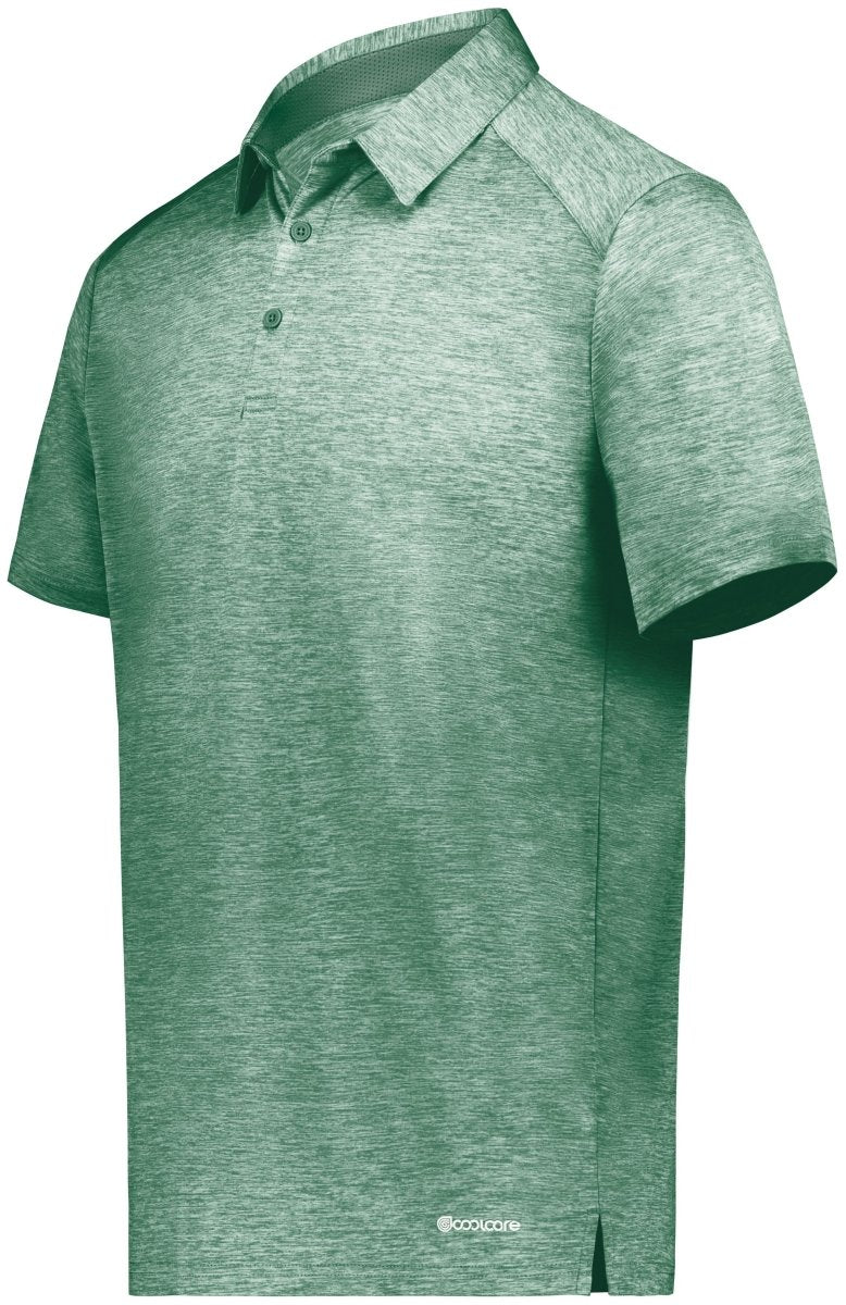 Holloway Electrify Polo Powered by Coolcore® 222572 DARK GREEN HEATHER S