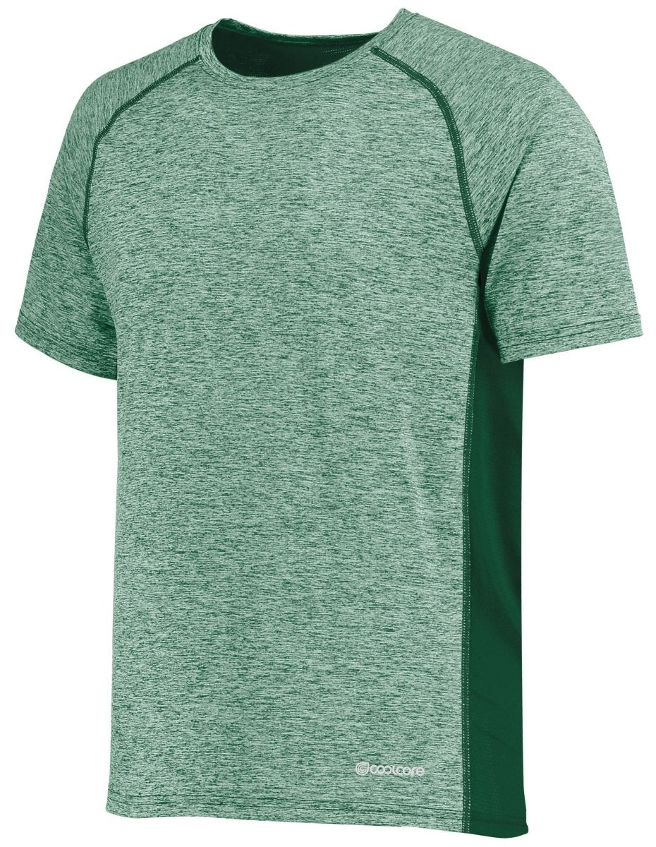 Holloway Electrify Tee Powered by Coolcore® 222571 DARK GREEN HEATHER S