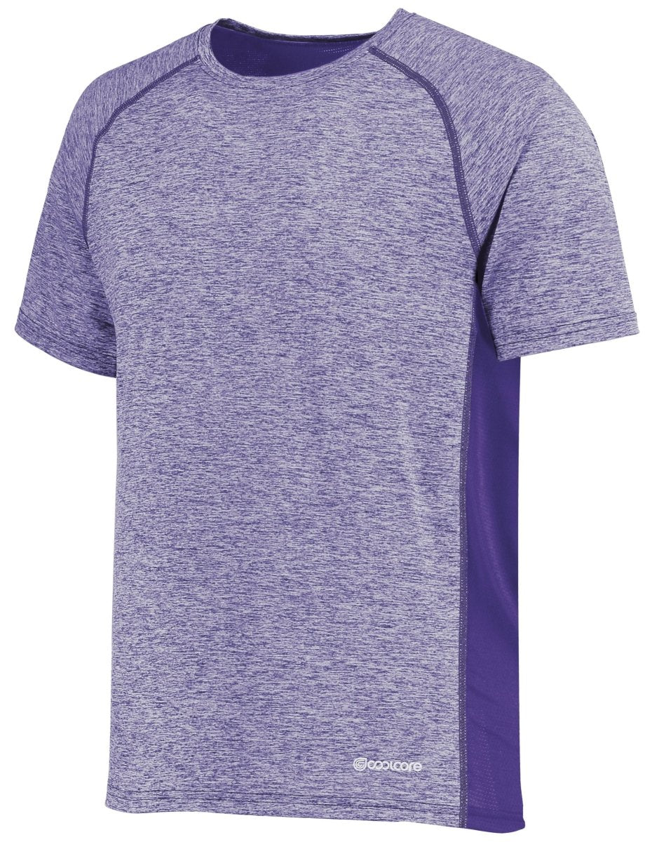 Holloway Electrify Tee Powered by Coolcore® 222571 PURPLE HEATHER S