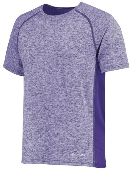 Holloway Electrify Tee Powered by Coolcore® 222571 PURPLE HEATHER S