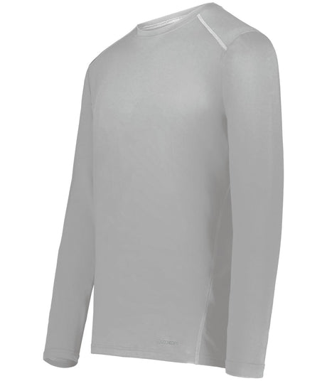 Holloway Essential Long Sleeve Tee Powered by Coolcore® 222138 ATHLETIC GREY S