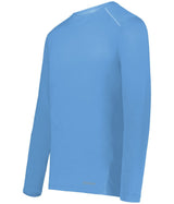 Holloway Essential Long Sleeve Tee Powered by Coolcore® 222138 COLUMBIA BLUE S