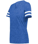 Holloway Girls Monterey Tee 223345 ROYAL HEATHER/WHITE S