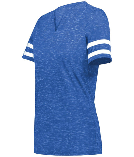 Holloway Girls Monterey Tee 223345 ROYAL HEATHER/WHITE S