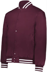 Holloway Heritage Jacket 229140 MAROON/WHITE S