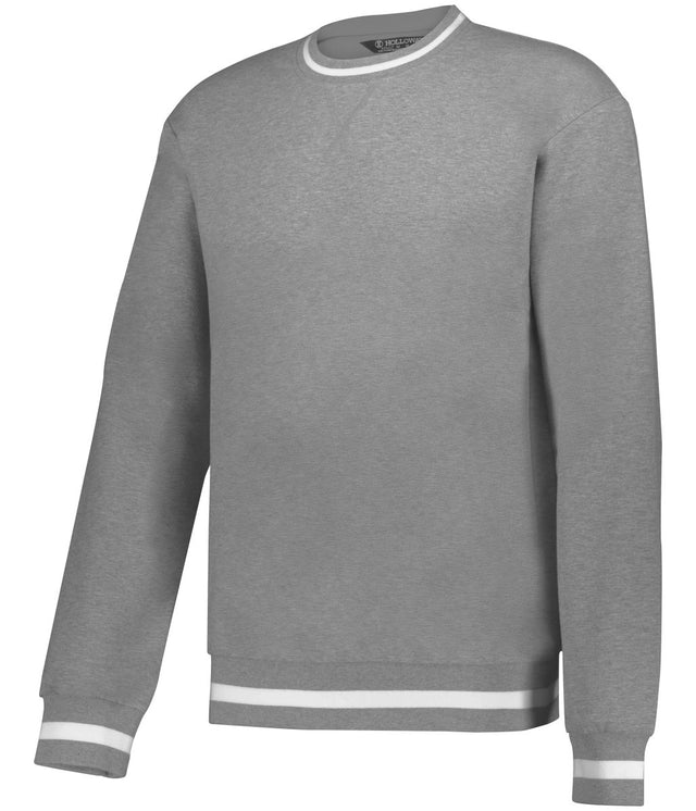 Holloway HERITAGE PREP CREW 223527 ATHLETIC HEATHER/VANILLA S