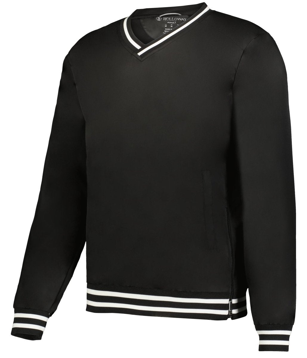 Holloway HERITAGE WINDSHIRT 229022 BLACK/WHITE S