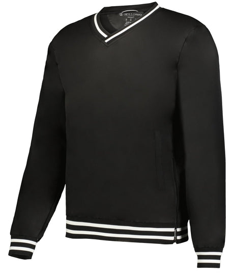 Holloway HERITAGE WINDSHIRT 229022 BLACK/WHITE S