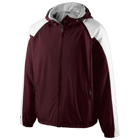 Holloway Homefield Jacket 229111 MAROON/WHITE S