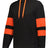 Holloway JACKSON WAY HOODIE 229576 BLACK/ORANGE S
