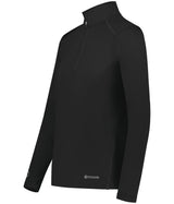Holloway Ladies 1/4 Zip Pullover Powered by Coolcore® 222340 BLACK S