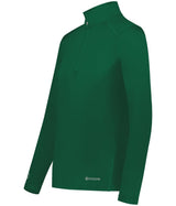 Holloway Ladies 1/4 Zip Pullover Powered by Coolcore® 222340 DARK GREEN S