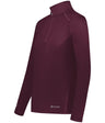 Holloway Ladies 1/4 Zip Pullover Powered by Coolcore® 222340 MAROON (HLW) S