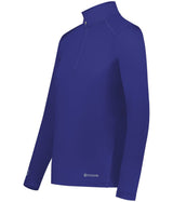 Holloway Ladies 1/4 Zip Pullover Powered by Coolcore® 222340 PURPLE (HLW) S