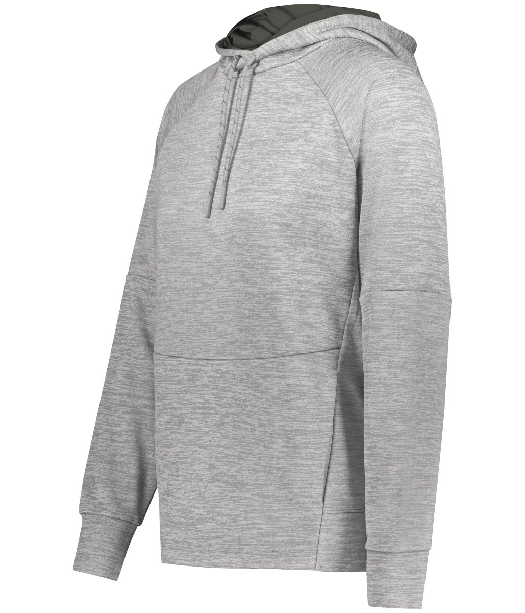 Holloway Ladies All - Pro Performance Fleece Hoodie 223780 ATHLETIC GREY HEATHER/IRON S
