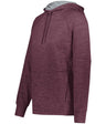 Holloway Ladies All - Pro Performance Fleece Hoodie 223780 MAROON HEATHER/SILVER S