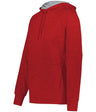Holloway Ladies All - Pro Performance Fleece Hoodie 223780 SCARLET HEATHER/SILVER S