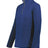 Holloway Ladies Alpine Sweater Fleece 1/4 Zip Pullover 223740 NAVY HEATHER S