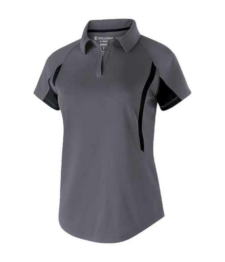 Holloway Ladies Avenger Polo 222730 GRAPHITE/BLACK S