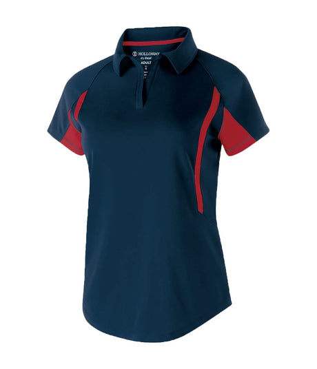 Holloway Ladies Avenger Polo 222730 NAVY/SCARLET S