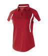Holloway Ladies Avenger Polo 222730 SCARLET/WHITE S