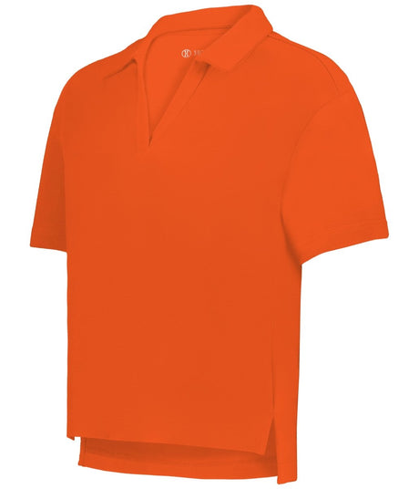 Holloway LADIES CORE COTTON WAIST LENGTH POLO 226372 ORANGE S