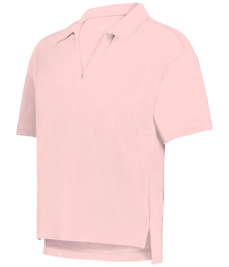 Holloway LADIES CORE COTTON WAIST LENGTH POLO 226372 PETAL PINK S