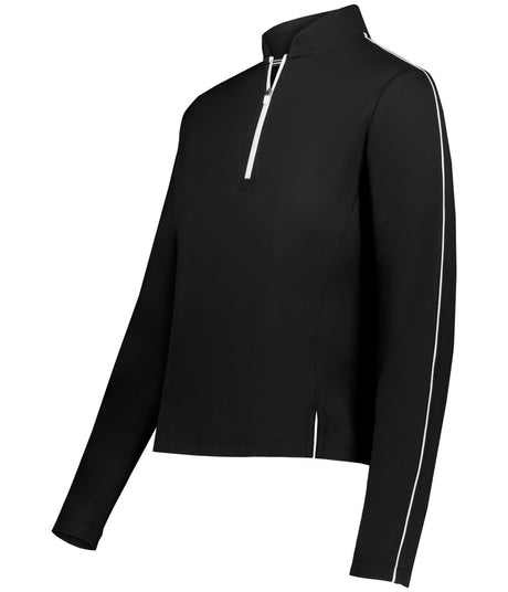 Holloway LADIES COURT 1/4 - ZIP PULLOVER 223327 BLACK S