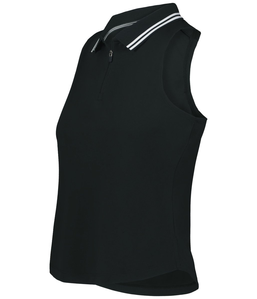 Holloway LADIES COURT SLEEVELESS POLO 223326 BLACK S