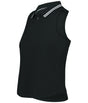 Holloway LADIES COURT SLEEVELESS POLO 223326 BLACK S
