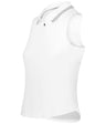 Holloway LADIES COURT SLEEVELESS POLO 223326 WHITE S