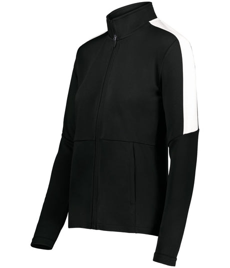 Holloway Ladies Crosstown Jacket 223730 BLACK/WHITE S