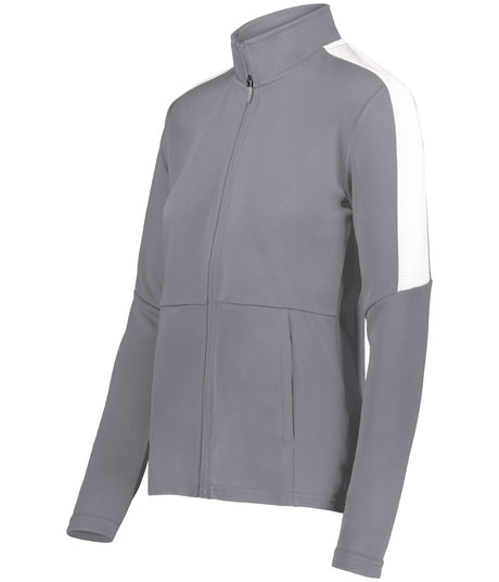 Holloway Ladies Crosstown Jacket 223730 GRAPHITE/WHITE S