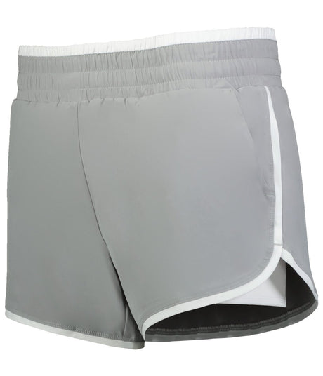 Holloway LADIES DOUBLE COURT SHORTS 223328 PEWTER S