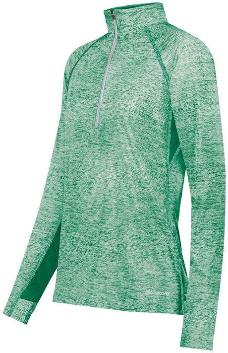 Holloway Ladies Electrify 1/2 Zip Pullover Powered by Coolcore® 222774 KELLY HEATHER S